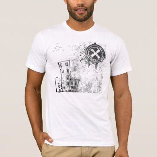 Camiseta vetor urbano da cidade