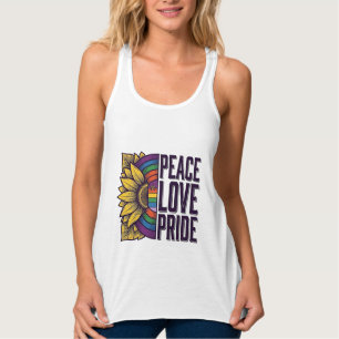 Camiseta Vetorial Flor Vintage Orgulho Amor Paz_1