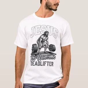 Camiseta Vetorial Vintage Jesus Ultimate Deadlifte