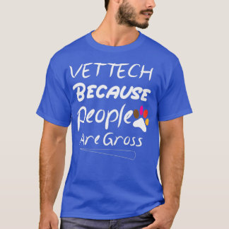 Camiseta vettech porque as pessoas são grosseiras