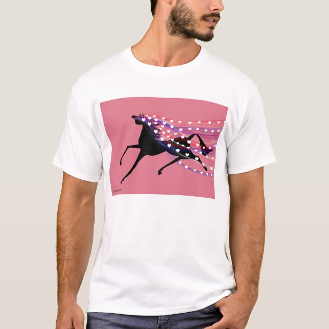 Camiseta Véu de HorseWithValentine (Frente)