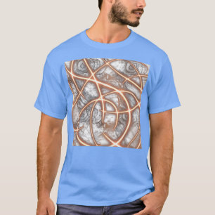 Camiseta Véus Dourados em Metal