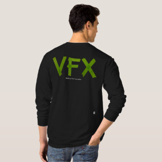 Camiseta VFX Crew Shirt Long Sleeve - Verde/Escuro
