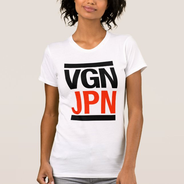CAMISETA VGN JPN (Frente)