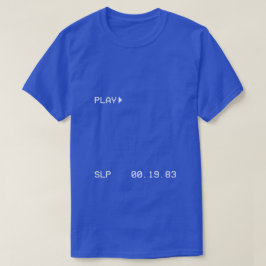Camiseta VHS Blue Screen Retro T-Shirt