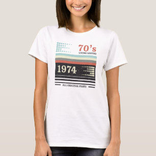Camiseta Vhs Cassete 1974 Edição Limitada Presente de ani