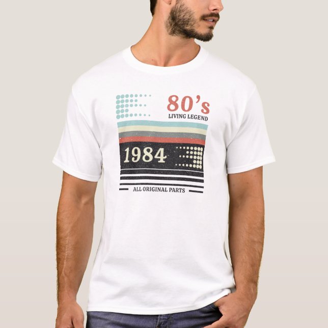 Camiseta Vhs Cassete 1984 Edição Limitada | Presente de ani (Frente)