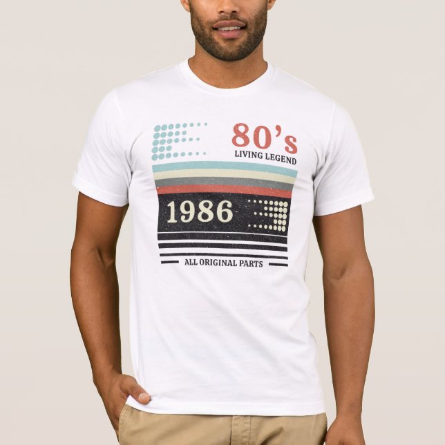 Camiseta Vhs Cassete 1986 Edição Limitada | Presente de ani (Frente)
