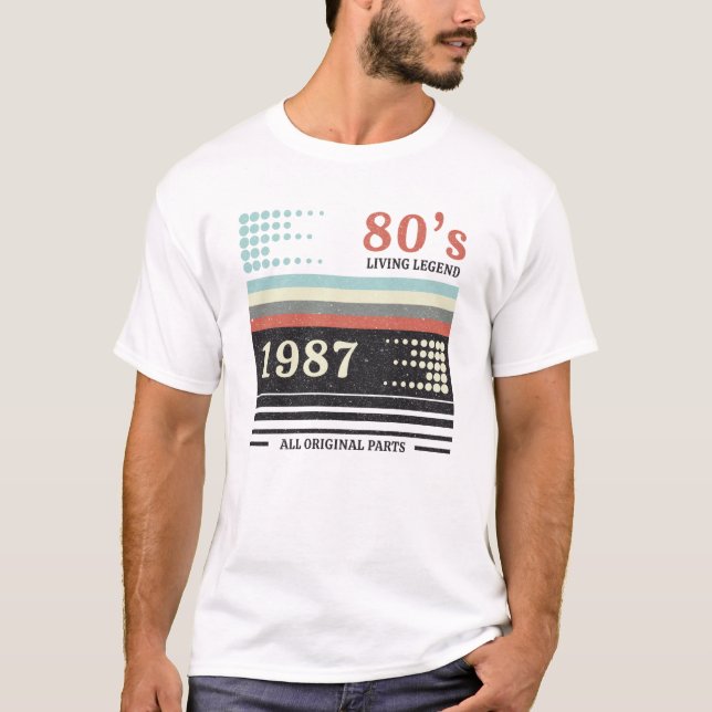 Camiseta Vhs Cassete 1987 Edição Limitada | Presente de ani (Frente)