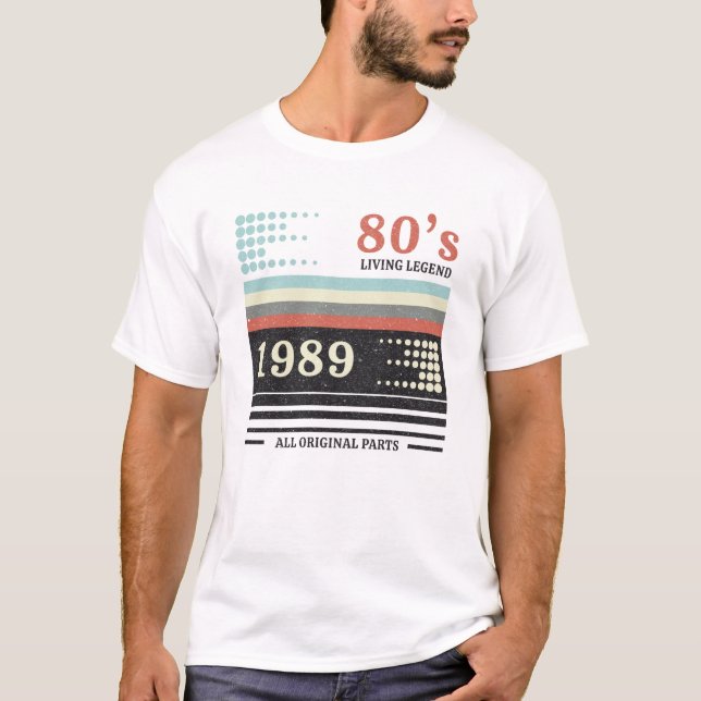 Camiseta Vhs Cassete 1989 Edição Limitada | Presente de ani (Frente)