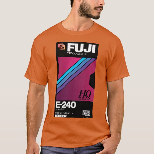 Camiseta VHS Fuji E240HQ (Frente)
