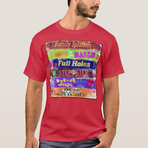Camiseta VHS para adultos dos anos 90