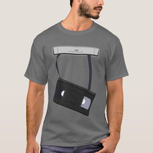 Camiseta VHS - personalizado (Frente)