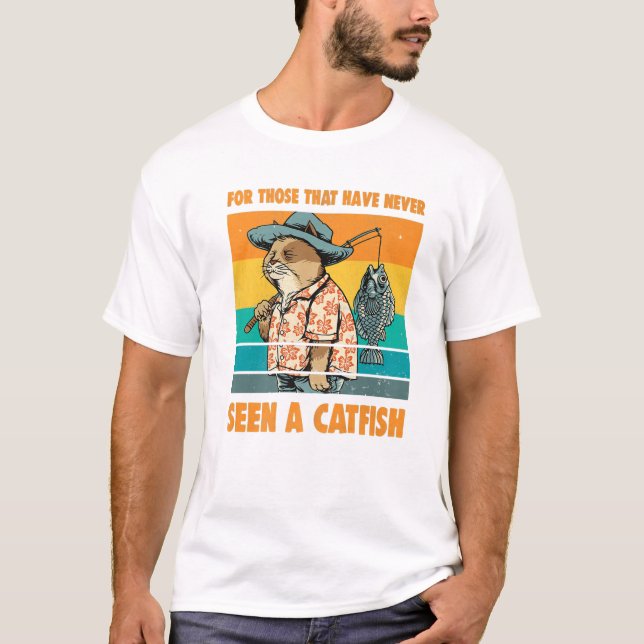 Camiseta Vi Um Peixe-Peixe Para Aqueles Que Nunca (Frente)