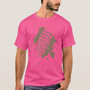 Camiseta Via de Pneus de Lama Natureza Fora da Estrada 4X4,
