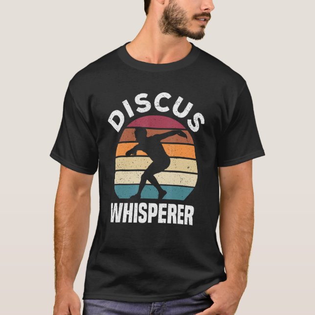 Camiseta Via E Campo Lançando Lâminas De Disco (Frente)