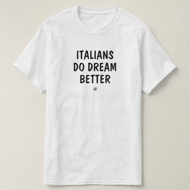 Camiseta Via italiana (Frente do Design)