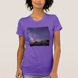 Camiseta Via Láctea & Mt. Rainier Estado de Washington
