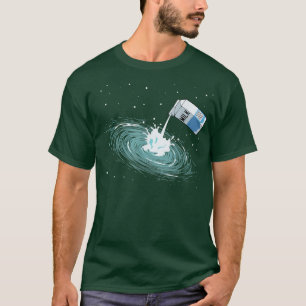 Camiseta Via Látea Engraçado Astronomia Espacial Cónica Gal