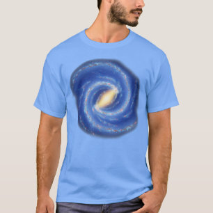 Camiseta Via Látea Galáxia Astronomia Universa do Sistema S