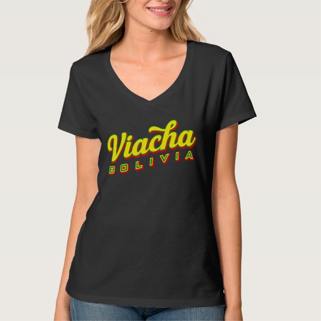 Camiseta Viacha Bolívia (Frente)