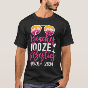 Camiseta Viagem 2024 De Aruba, Meninas De Fim De Semana, Bo