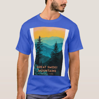 Camiseta viagem 2 do Parque Nacional dos Montes do Enfumaça