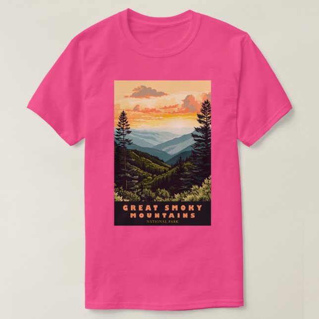 Camiseta viagem 5 do Parque Nacional dos Montes do Enfumaça (Frente do Design)