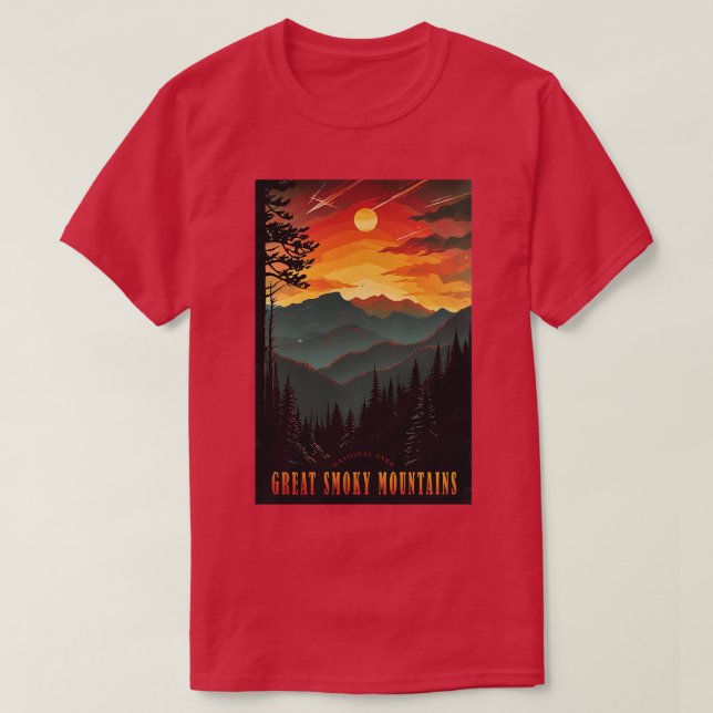 Camiseta viagem 7 do Parque Nacional dos Montes do Enfumaça (Frente do Design)