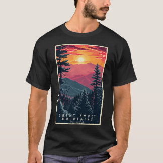 Camiseta viagem 9 do Parque Nacional dos Montes do Enfumaça