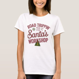 Camiseta Viagem a ateliê de Papais noeis