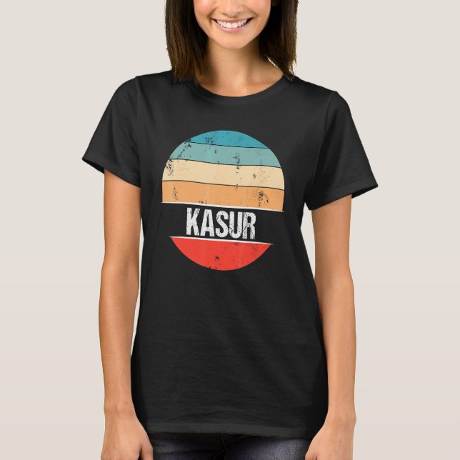 Camiseta Viagem à Cidade de Kasur Paquistão (Frente)