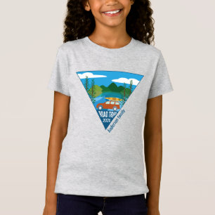 Camiseta Viagem à família personalizada na montanha