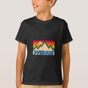 Camiseta Viagem à Suécia Amigo Sverige Férias em Família