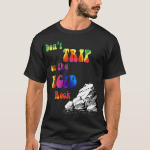 Camiseta Viagem ácida de Skytop, cor
