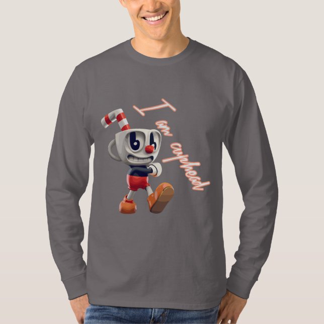 Camiseta Viagem Animada da Cuphead (Frente)