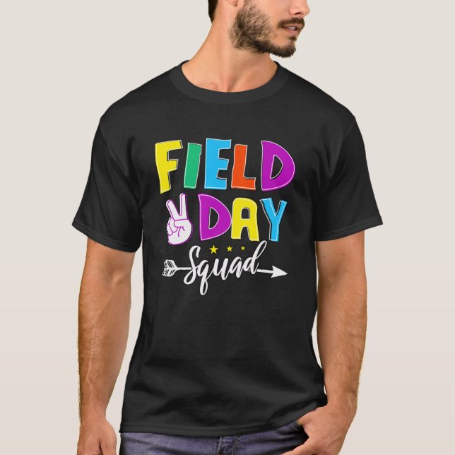 Camiseta Viagem ao Esquadrão de Diversão de Campo Vibes Men (Frente)