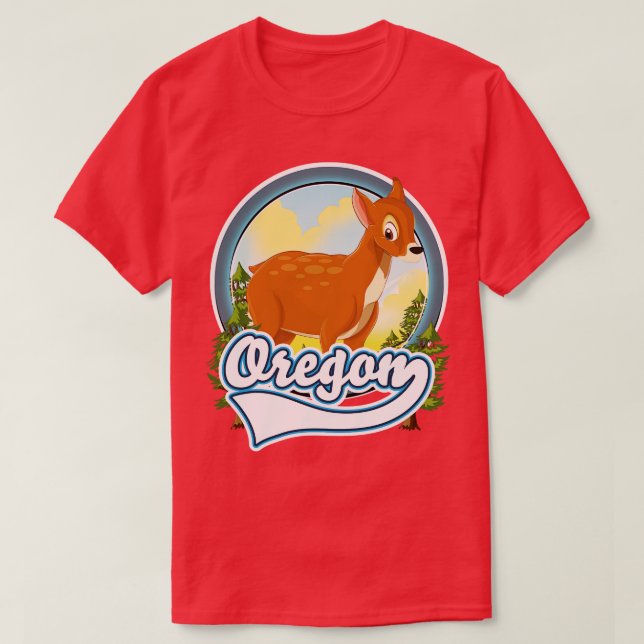 Camiseta Viagem ao Oregon (Frente do Design)