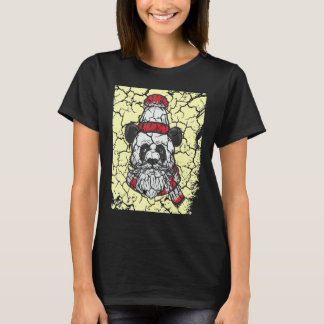 Camiseta Viagem ao Zoológico Animais Favoritos Panda Aflito