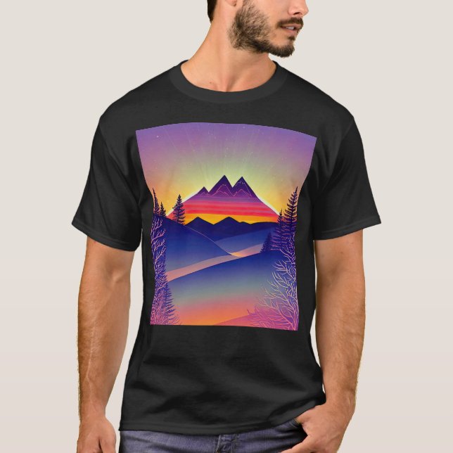 Camiseta Viagem até a Montanha (Frente)