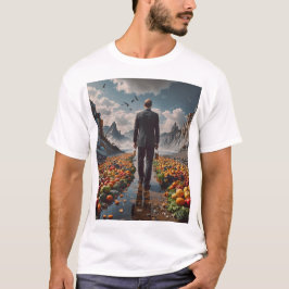Camiseta Viagem através de terra firme