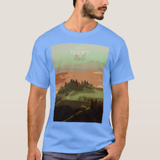 Camiseta Viagem cartazesVisite a Toscana Itália