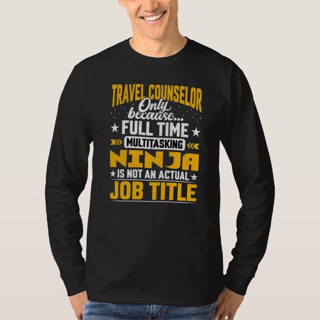 Camiseta Viagem Conselheiro de Cargo Viagem de Título (Frente)