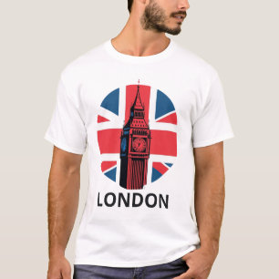 Camiseta Viagem Country Capital City London Reino Unido