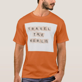 Camiseta Viagem da Cotação Mundial
