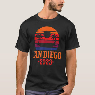 Camiseta Viagem da Família Souvenir 2023 em San Diego