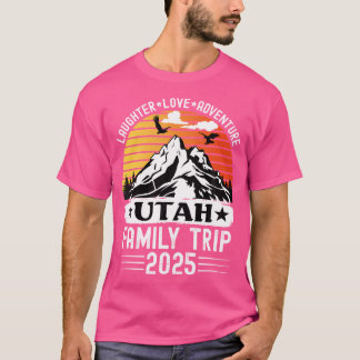 Camiseta Viagem da Família Utah 2025, Aventura para Campos 
