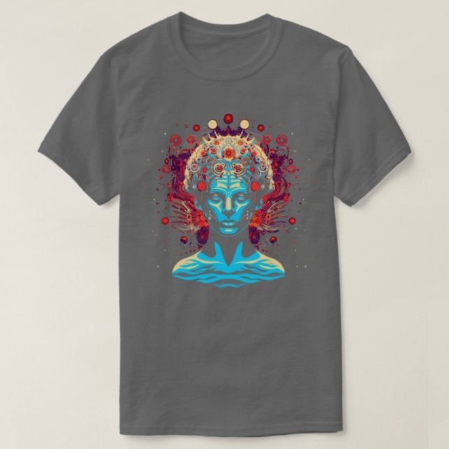 Camiseta Viagem da Mente Psiconauta (Frente do Design)