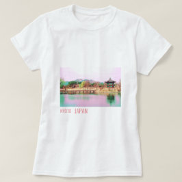 Camiseta Viagem da paisagem japonesa em Quioto