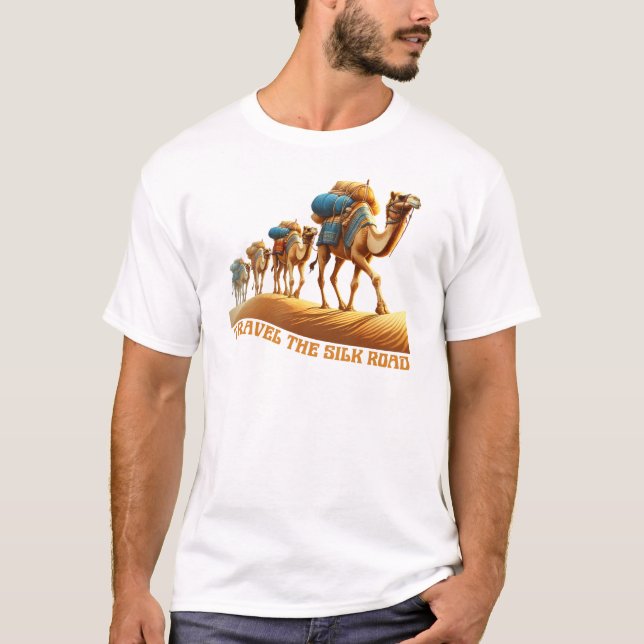 Camiseta Viagem da Rota da Seda (Frente)